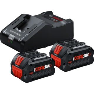 SET BATTERIE PROCORE 18V+ 2X8AH + GAL 18V-160
