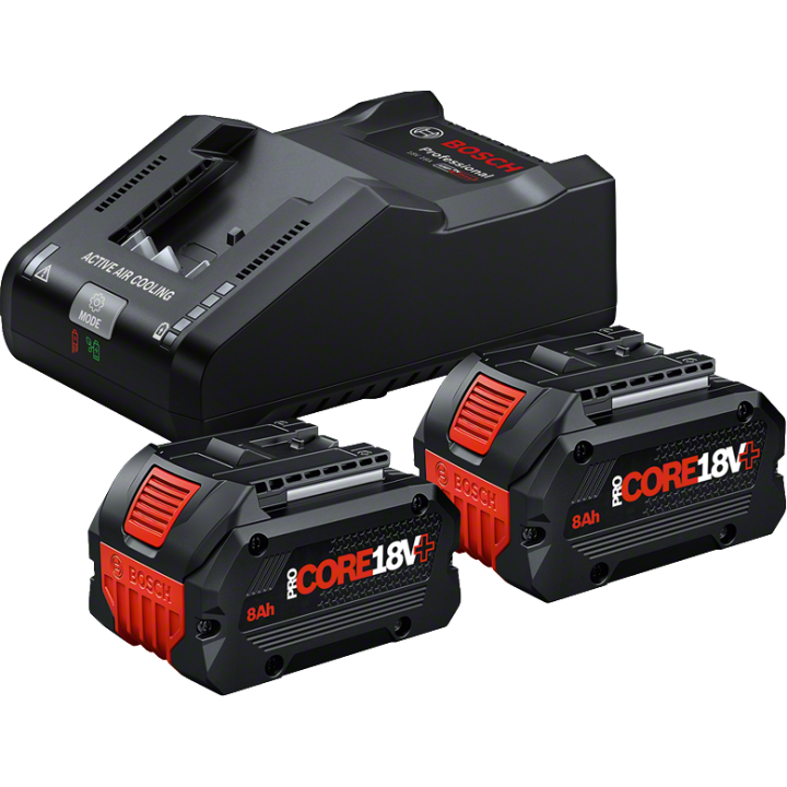 SET BATTERIE PROCORE 18V+ 2X8AH + GAL 18V-160