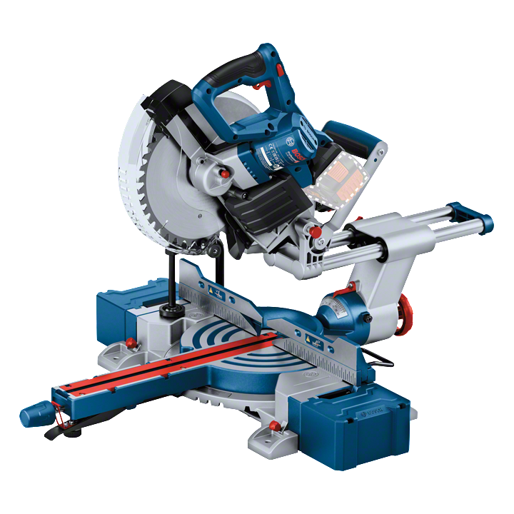 SCIE RADIALE GCM 18V-254 D