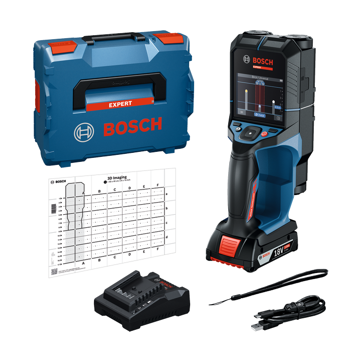 SCANNER MURAL EXPERT D-TECT 18V200-17C+BAT