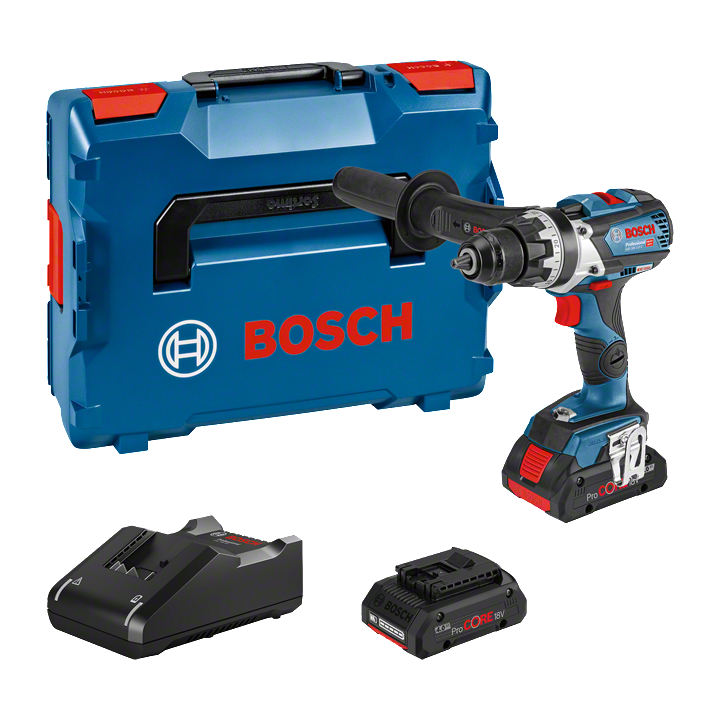 PERCEUSE VISS.18V 2BAT 4AH 82MM GSR-110 LBOX MY36