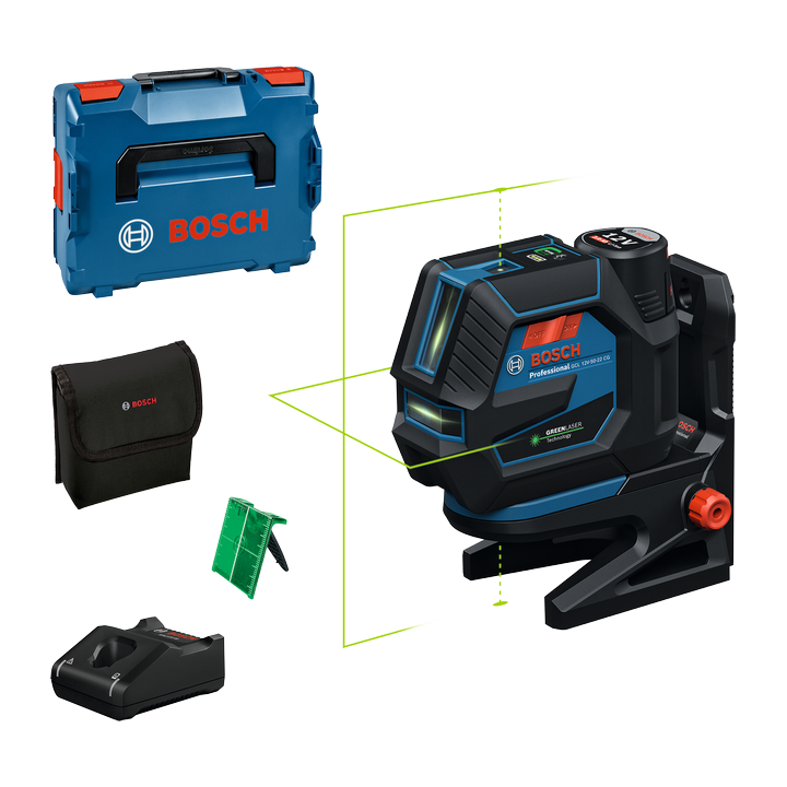 LASER POINT LIGNE GCL12V-50-22 CG+SUPP+BAT12V 2AH